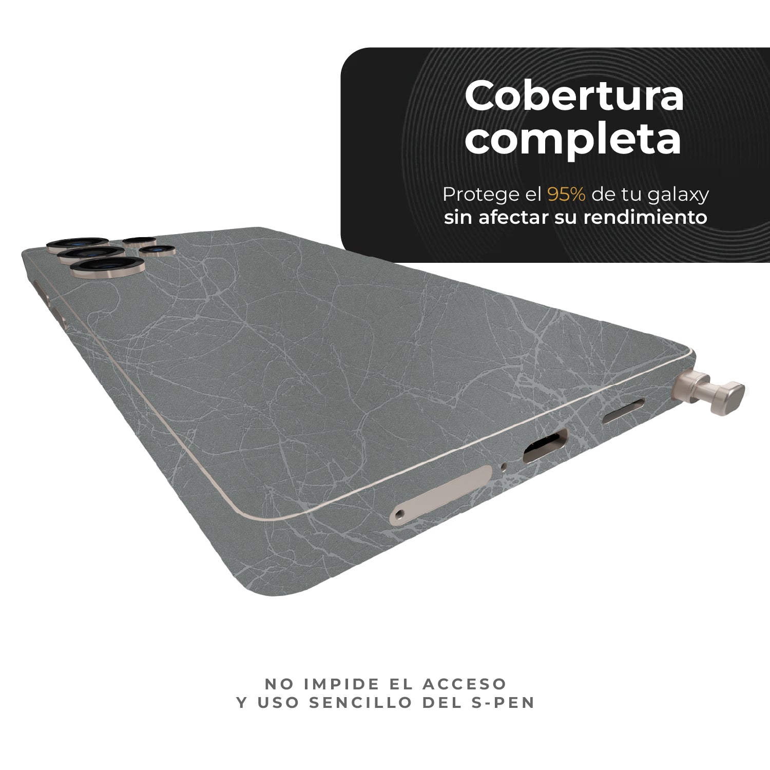 Skin Premium Venom Platinium - Galaxy S25 Ultra