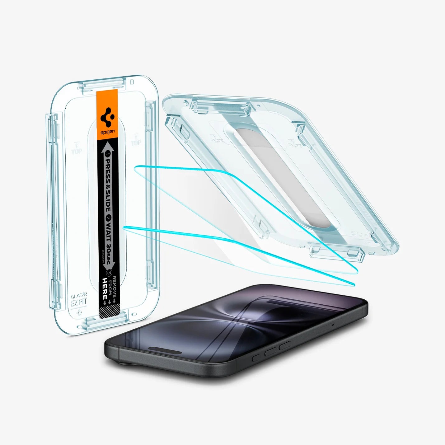 Protector de Pantalla Spigen Vidrio GLAS.tR EZ Fit - iPhone 16 | Sensor Protected (2pack)