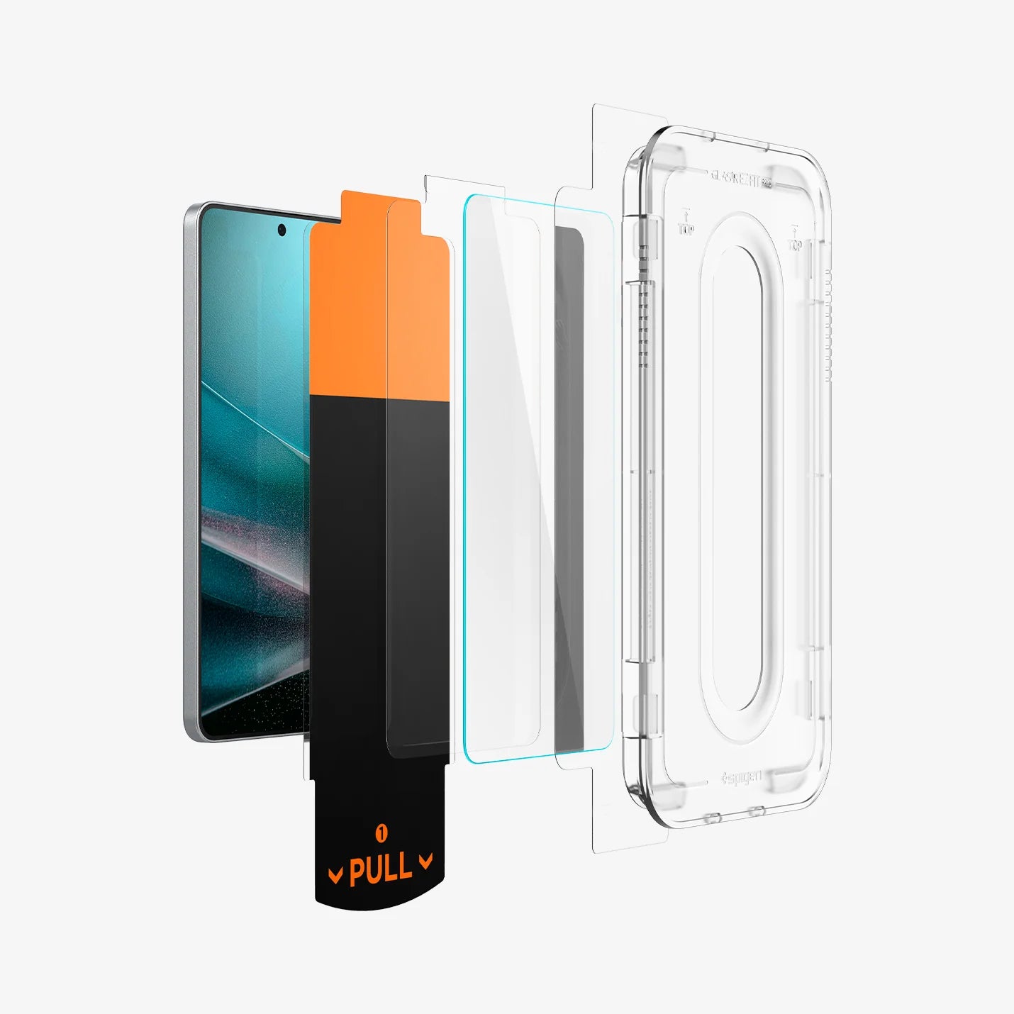 Protector de Pantalla Spigen GLAS.tR EZ Fit Pro Galaxy S25 Edge ( 2pack)