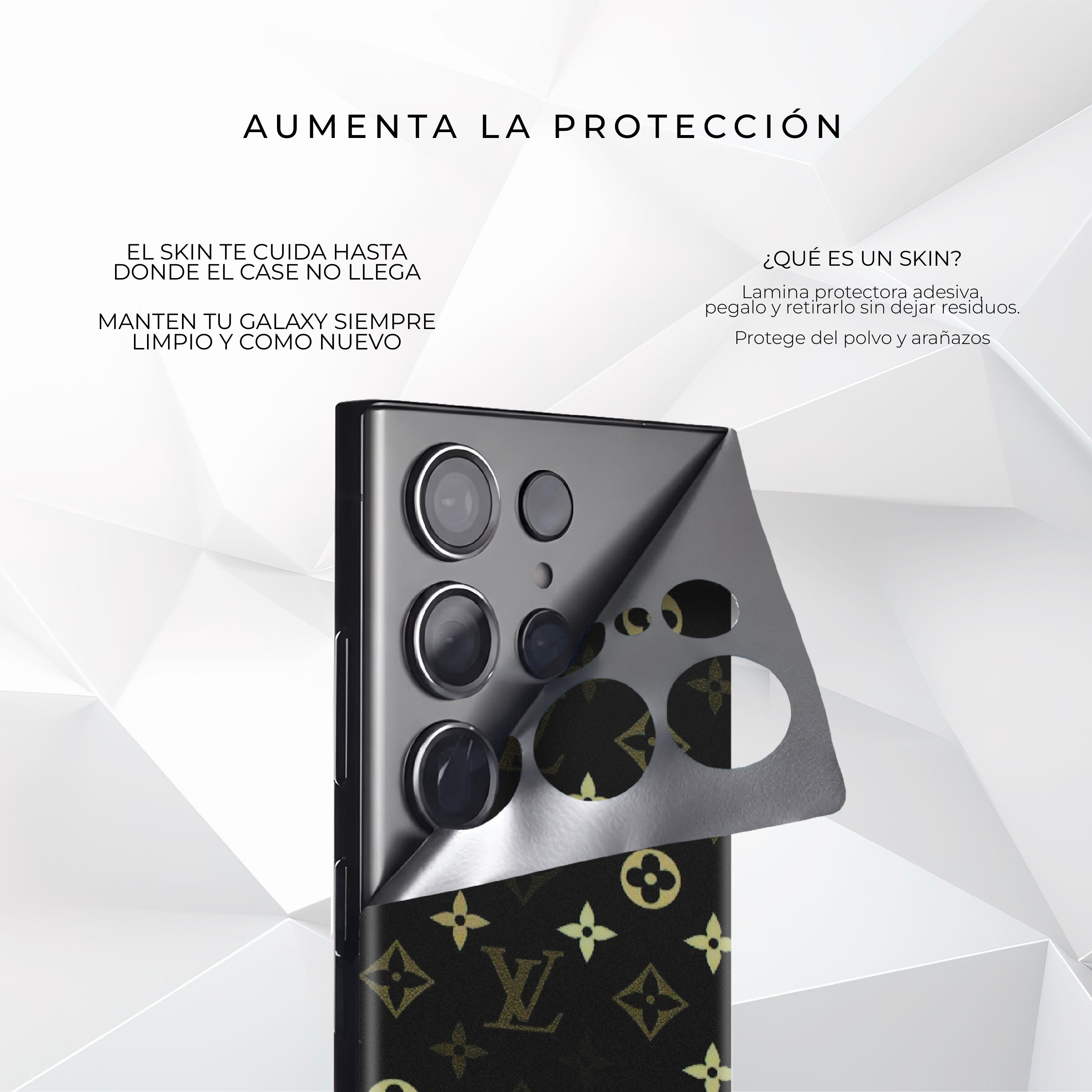 Tripack Galaxy S25 Plus | Skin Premium + Case Color Pro 3 + Vidrio HD