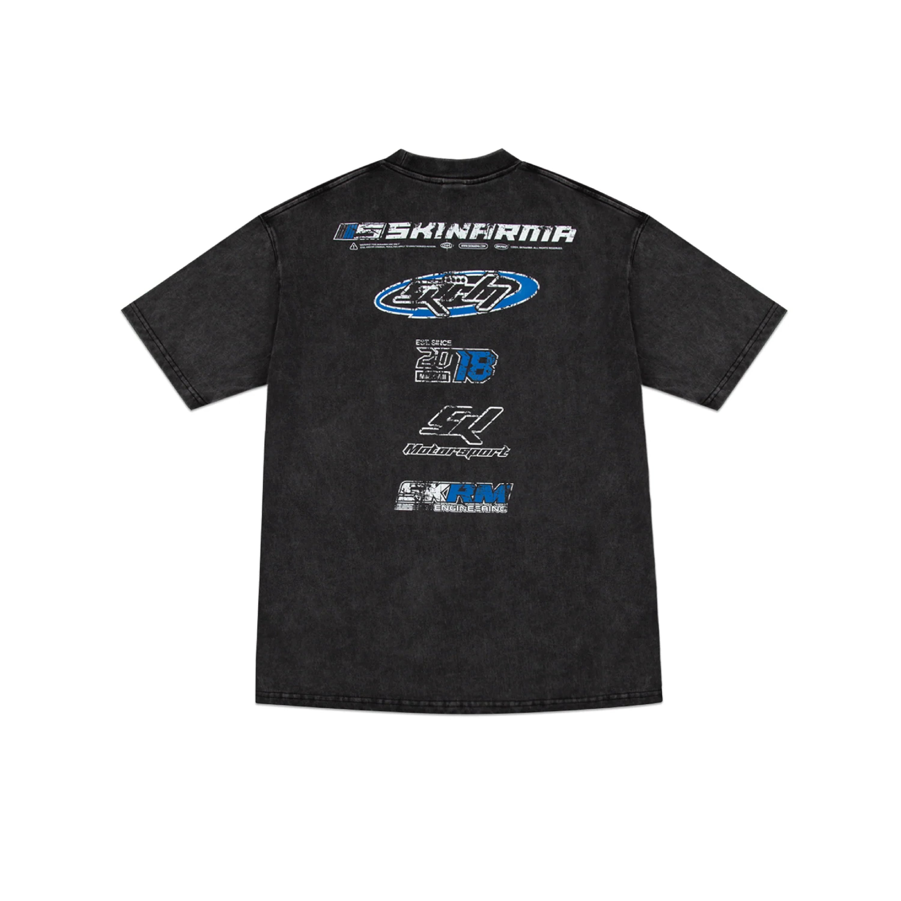 olo Acid Wash Skinarma Asphalt - Vintage Streetwear Gris