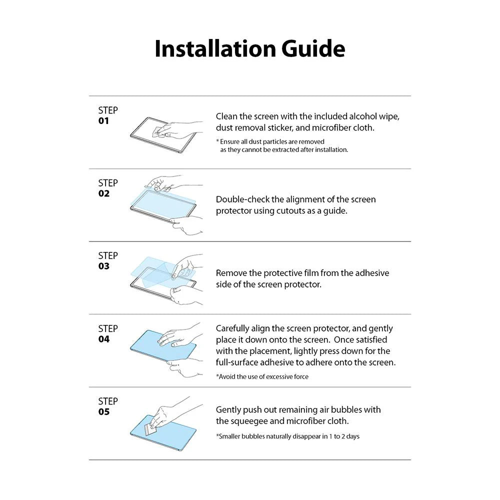 Vidrio Ringke ID Glass iPad Pro 12.9'' (6th, 5th, 4th, 3th Generation)