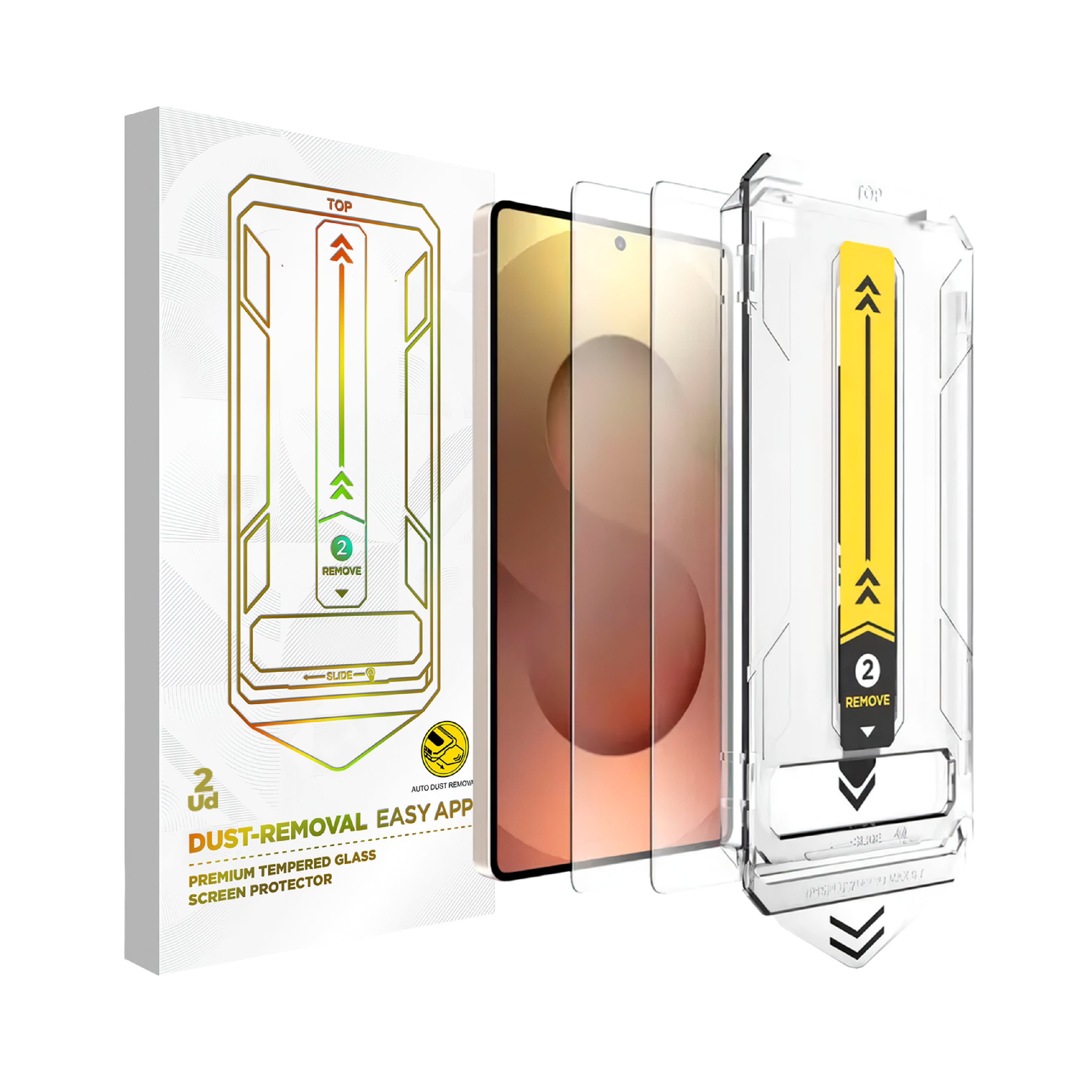 Protector de Pantalla Vidrio Templado 9H - Galaxy S26 Plus (2 UND)