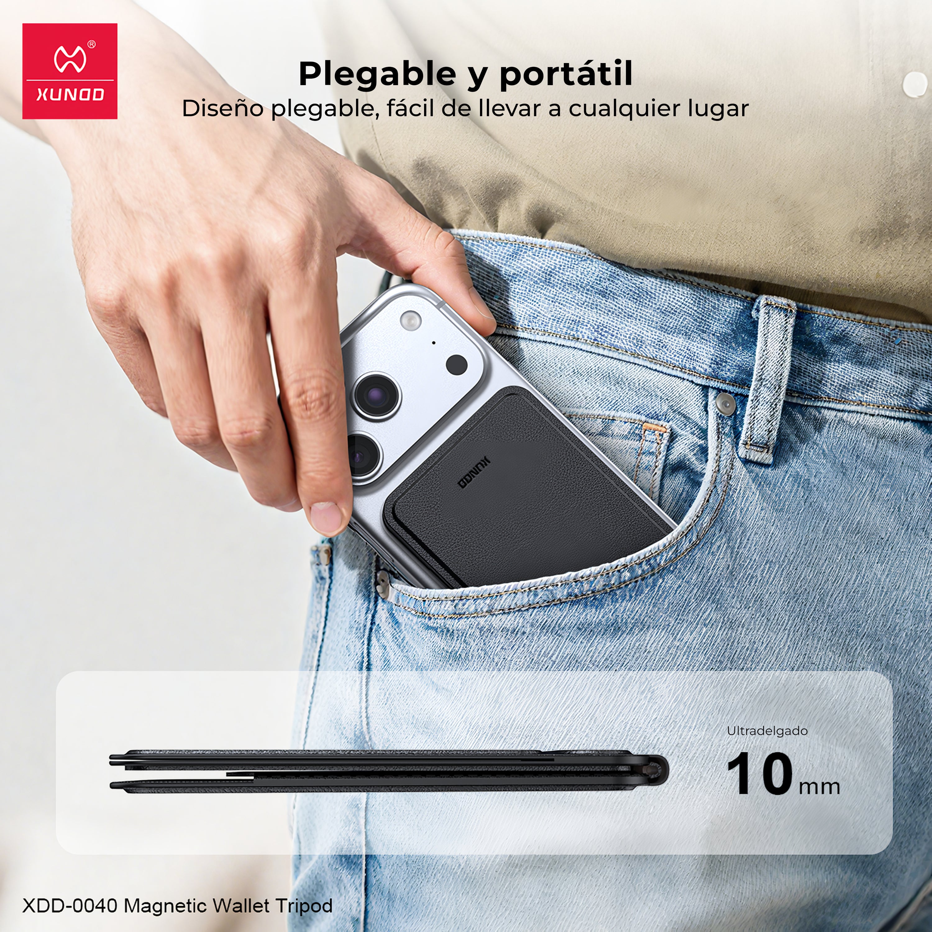 Tarjetero Xundd Tripod (Magsafe)