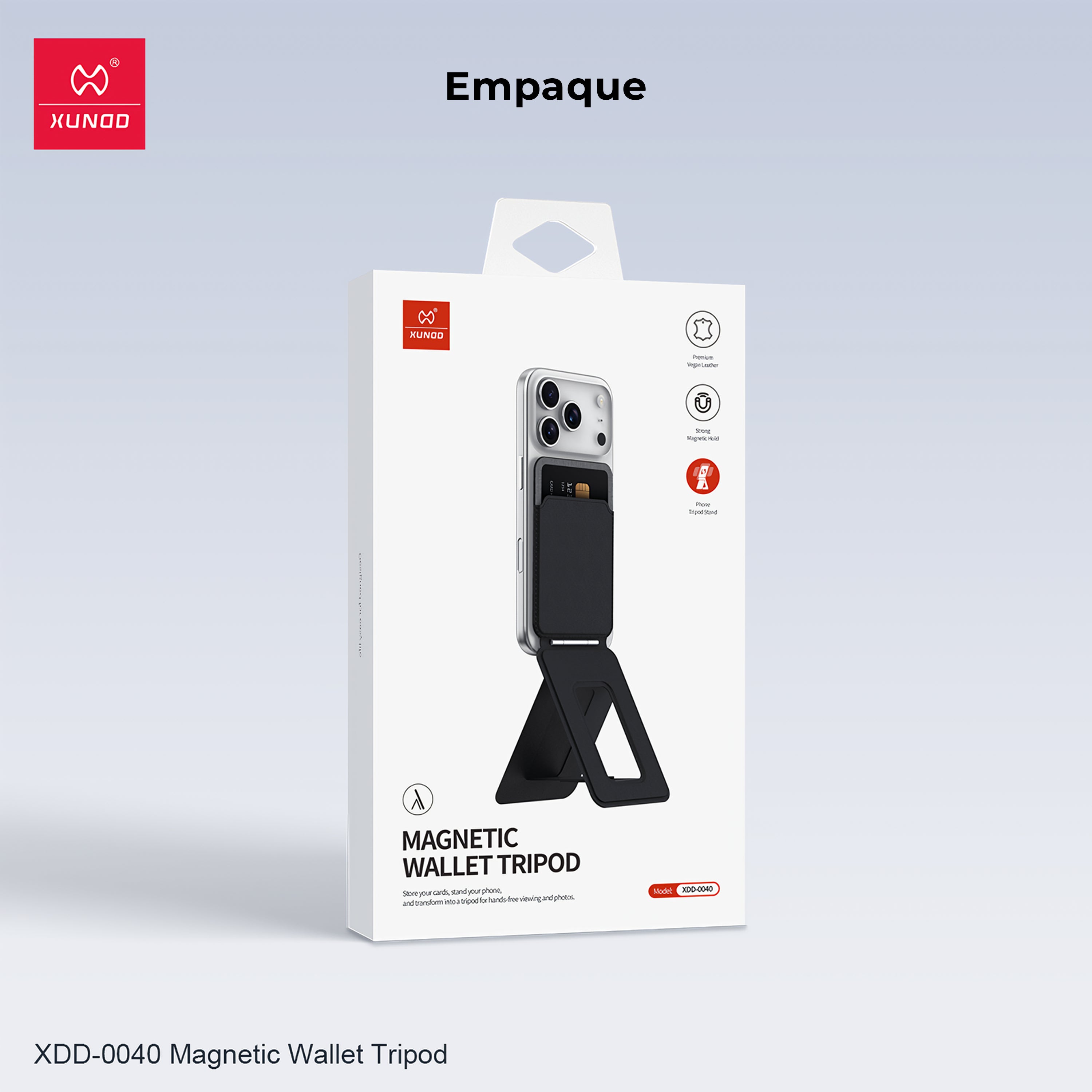 Tarjetero Xundd Tripod (Magsafe)
