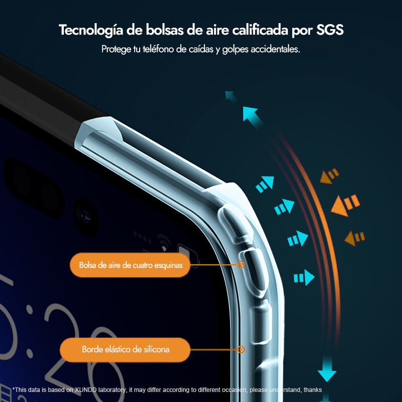 Funda Case Antishock Muh Shield para iPhone 13 Pro