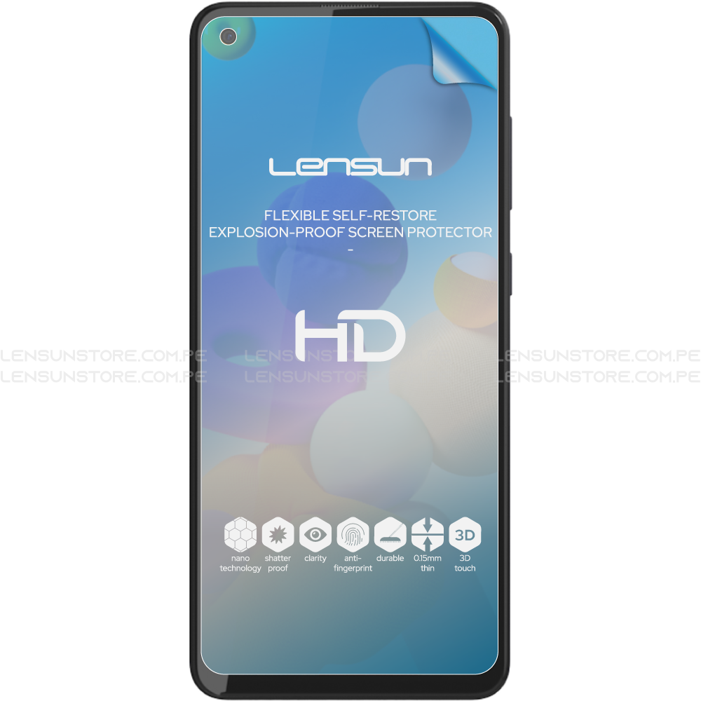 Protector de Pantalla Lensun HD Samsung Galaxy A21S