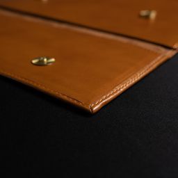 Elite Sleeve - Bolso de Mano para Documentos,Tabletas Cuero Genuino