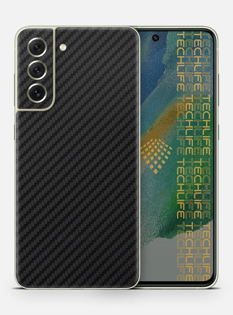 Skin Black 3D Carbon para Samsung Galaxy S21 FE