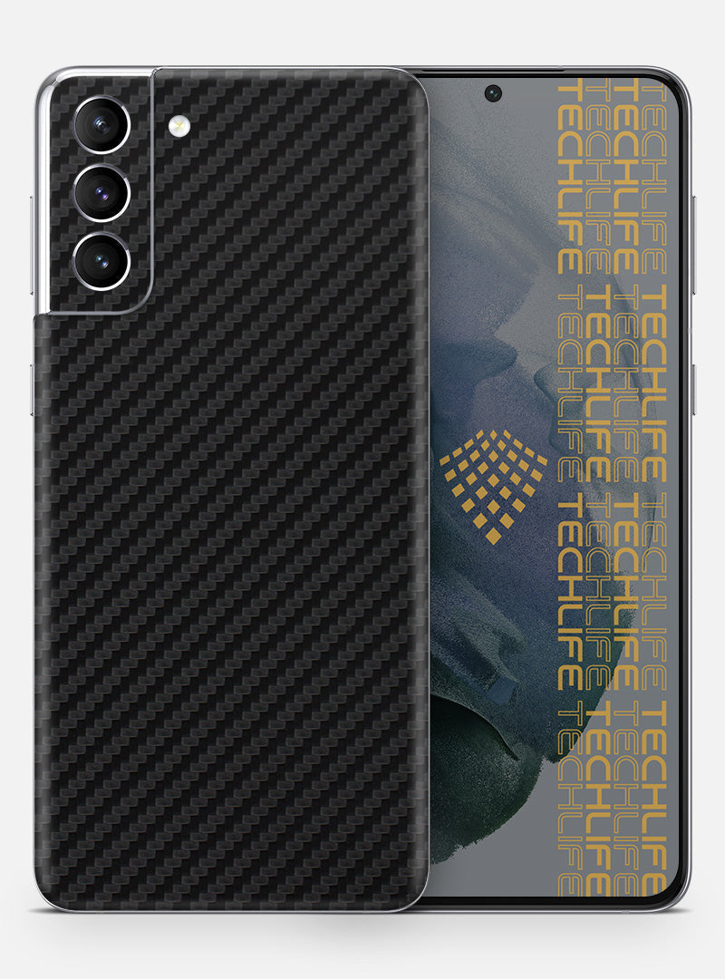 Skin Black 3D Carbon para Samsung Galaxy S21 Plus