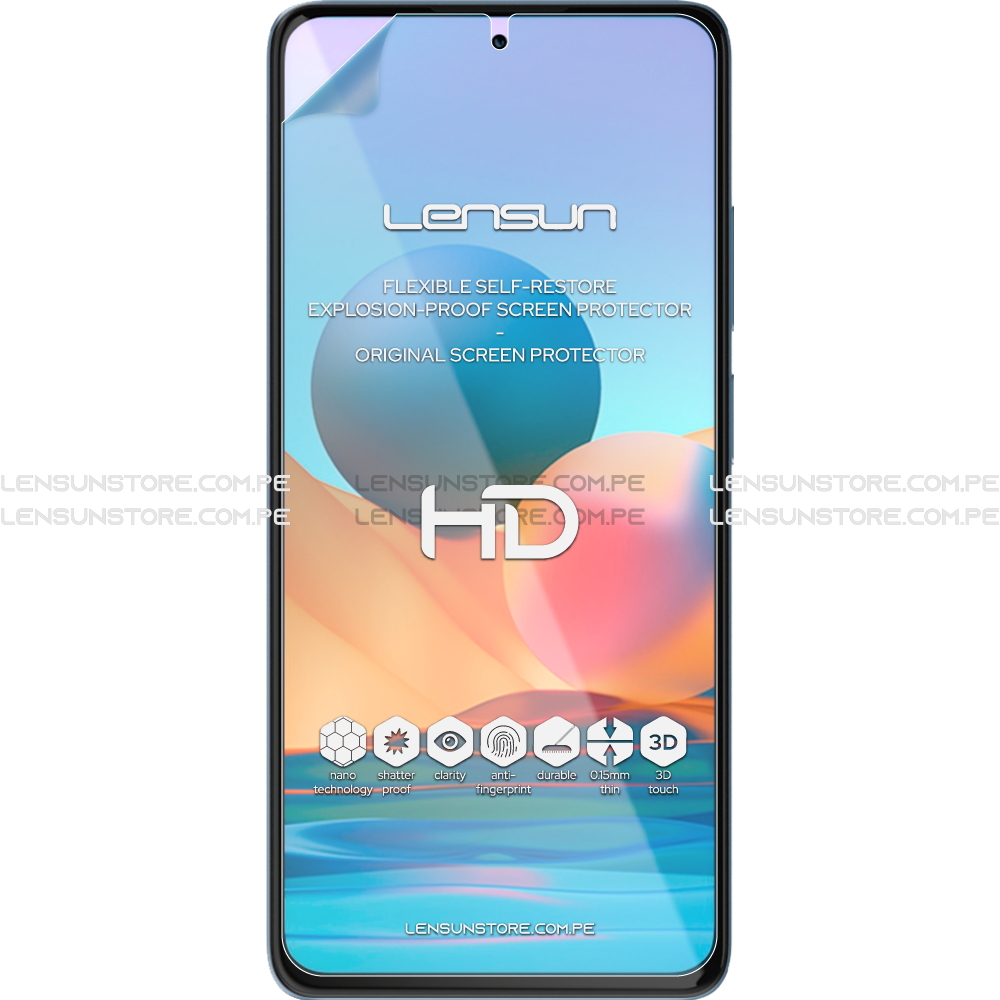 Protector de Pantalla Lensun HD Xiaomi Redmi Note 10 Pro