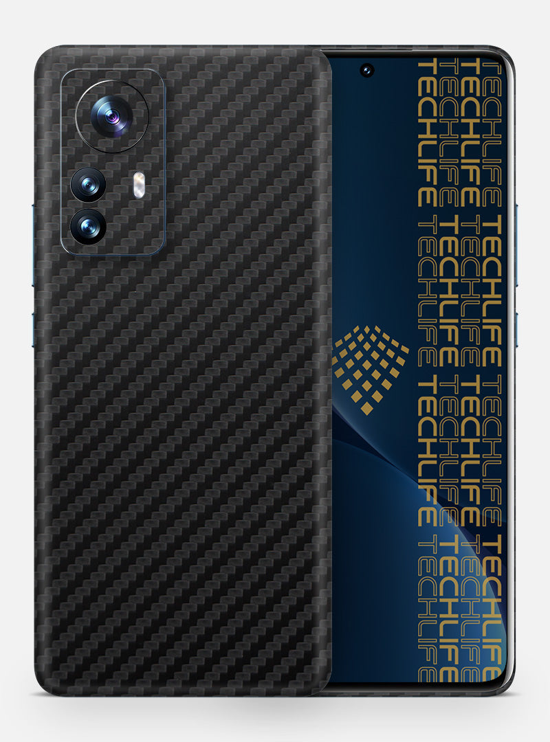 Skin Black 3D Carbon para Mi 12 Pro