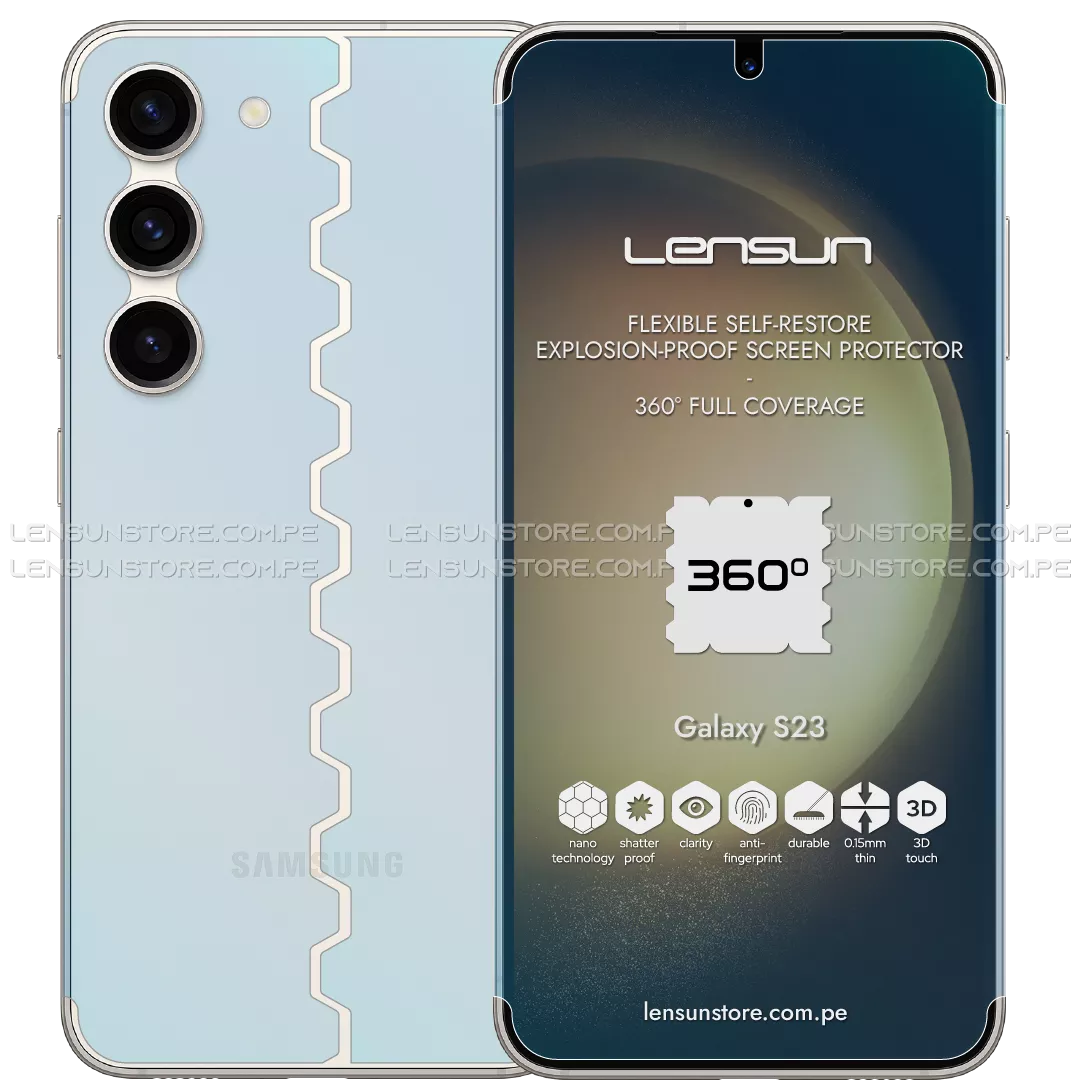 Lámina 360 Lensun - Galaxy S23