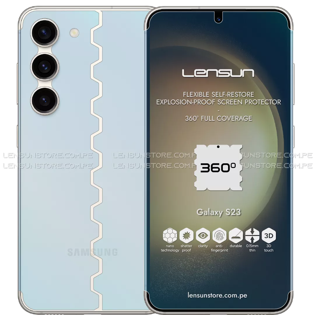 Lensun Protector 360° para Galaxy S23