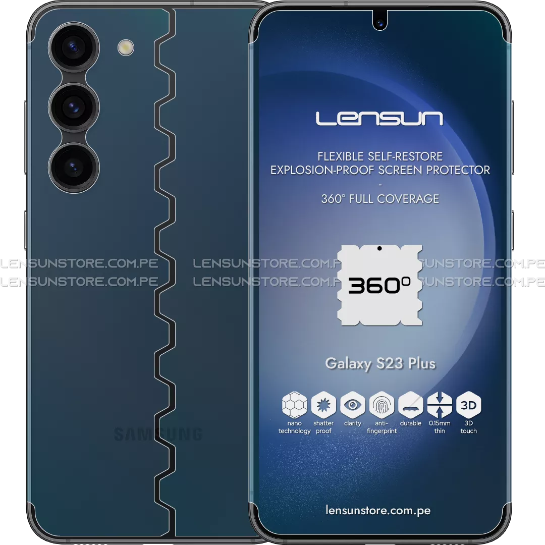 Lámina 360 Lensun - Galaxy S23 Plus