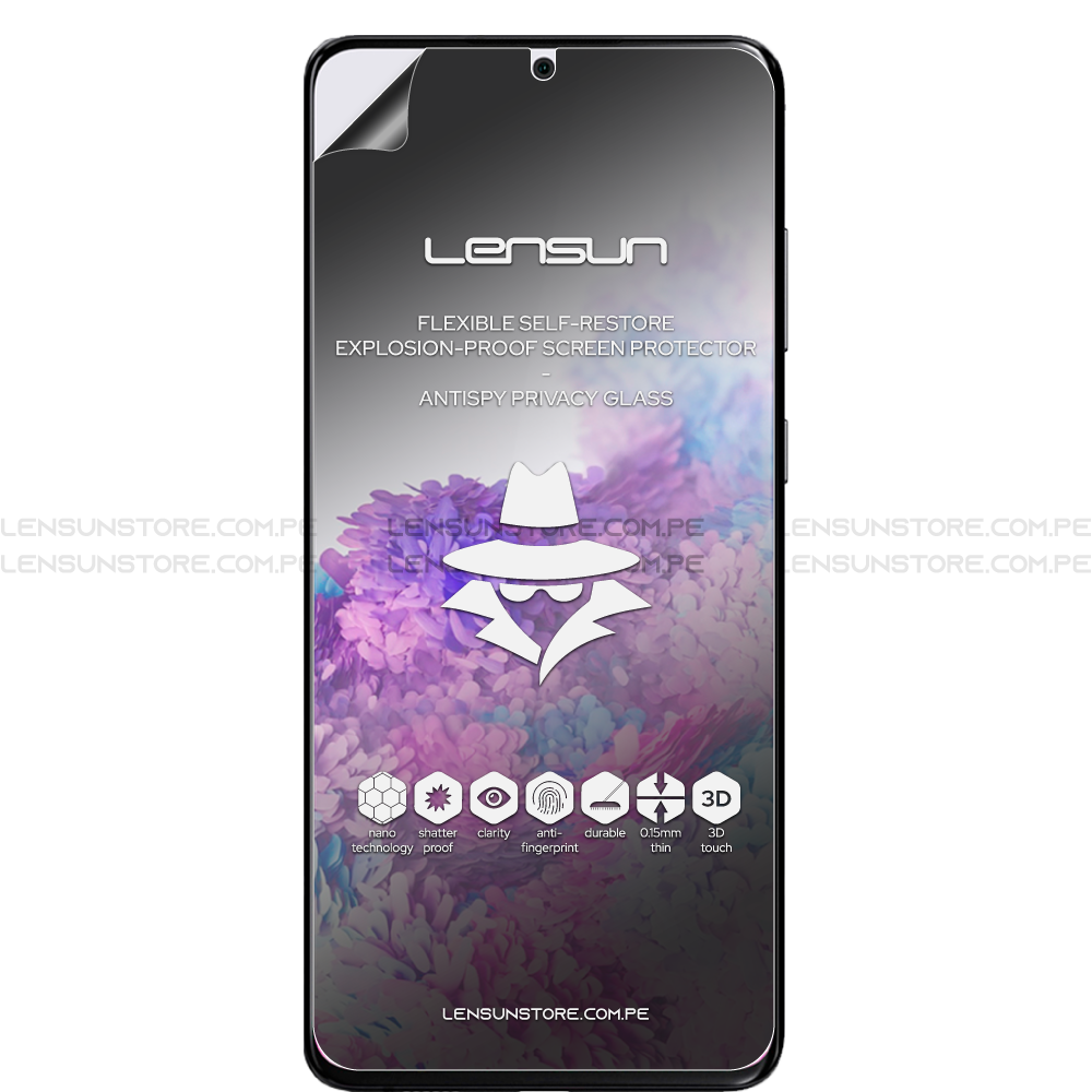 Lensun Protector Anti Spy para Galaxy S20 Plus