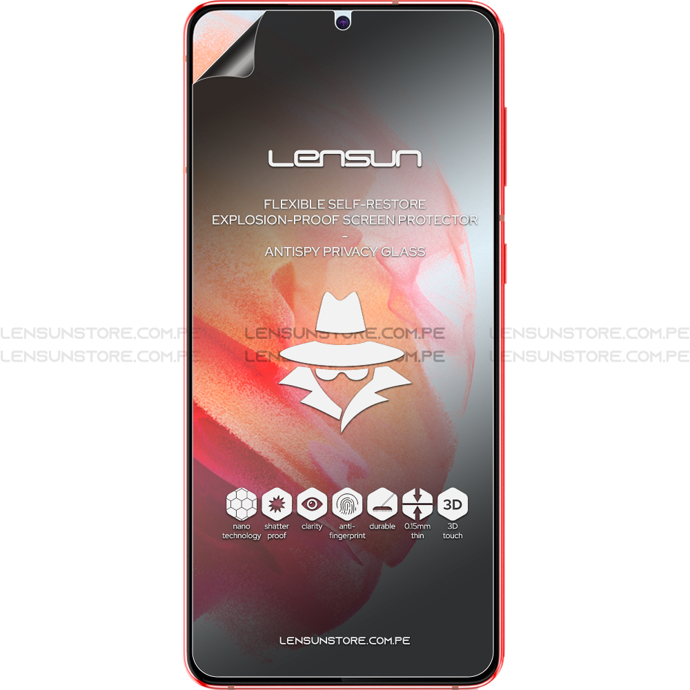 Lensun Protector Anti Spy para Galaxy S21 Plus