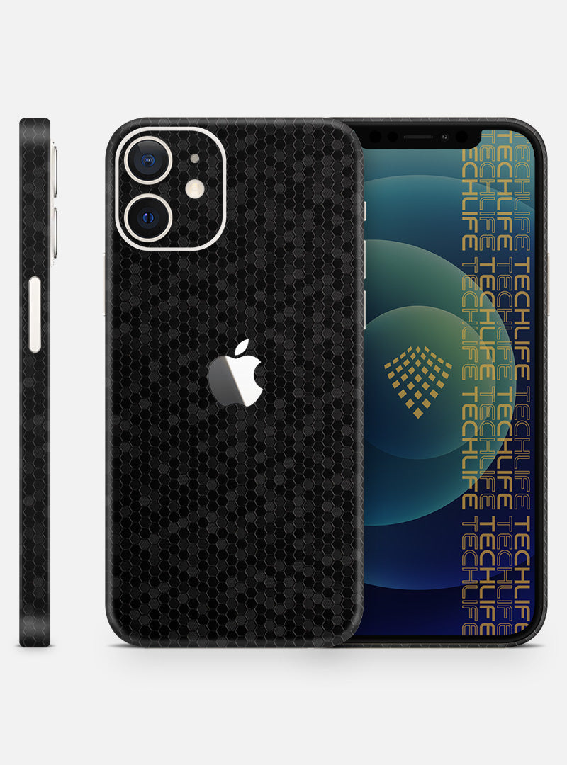 Skin Premium HexaTech Abismo Negro iPhone 12