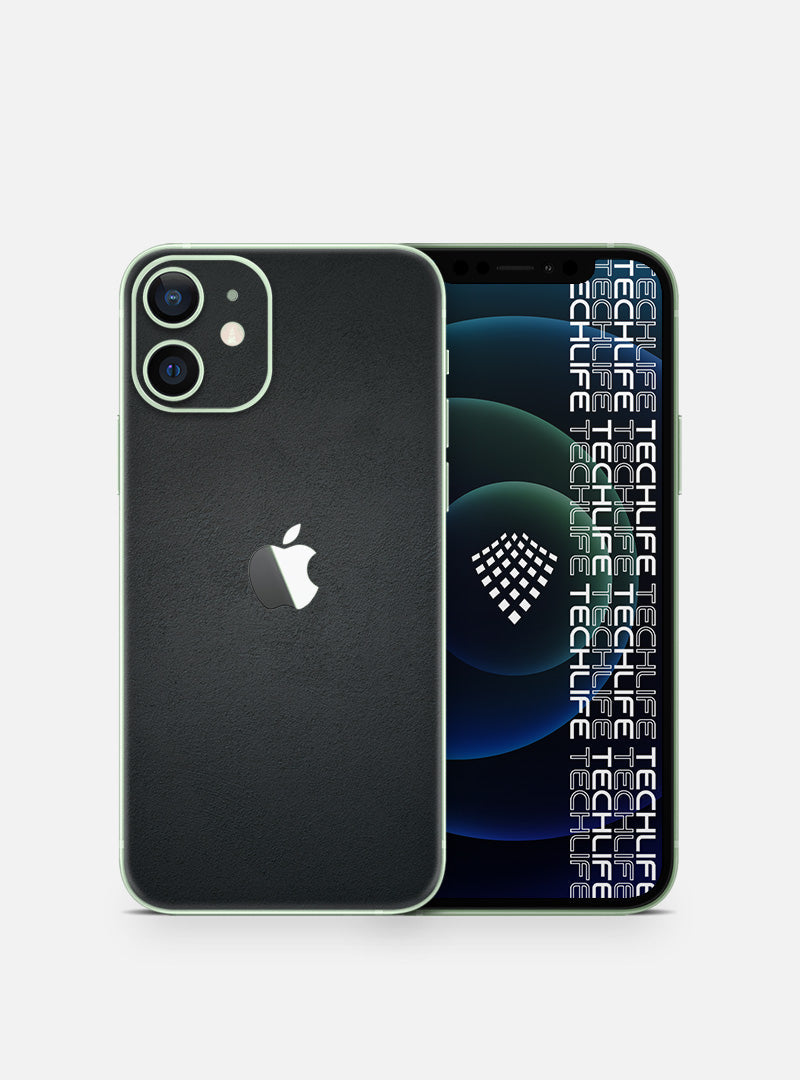 Skin Leather Classic Black para iPhone 12 Mini
