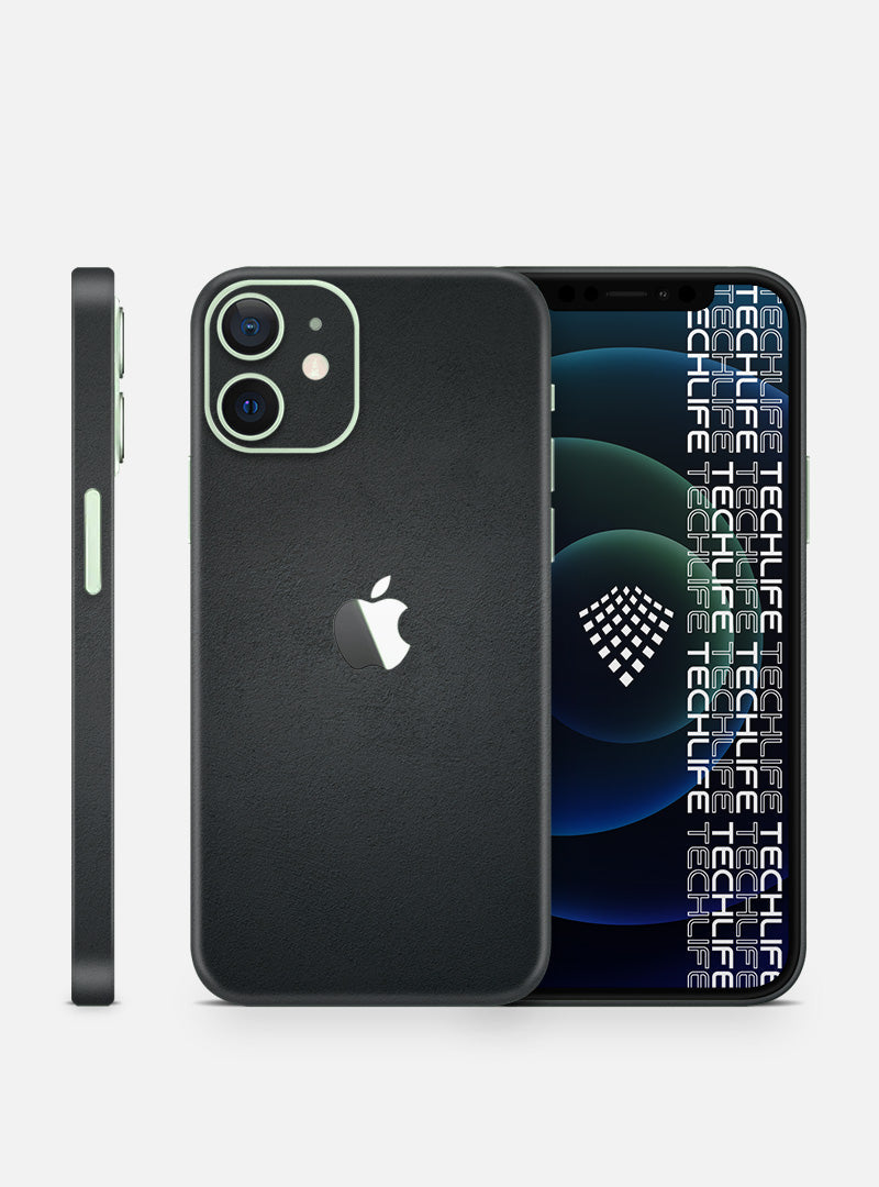 Skin Leather Classic Black para iPhone 12 Mini