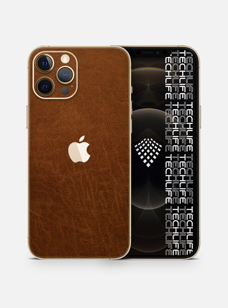 Skin Leather Classic Brown para iPhone 12 Pro