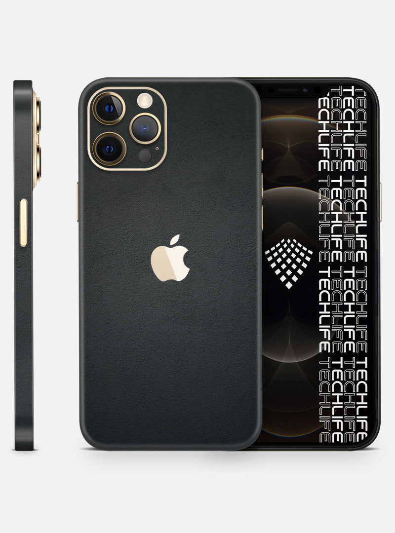 Skin Leather Classic Black para iPhone 12 Pro