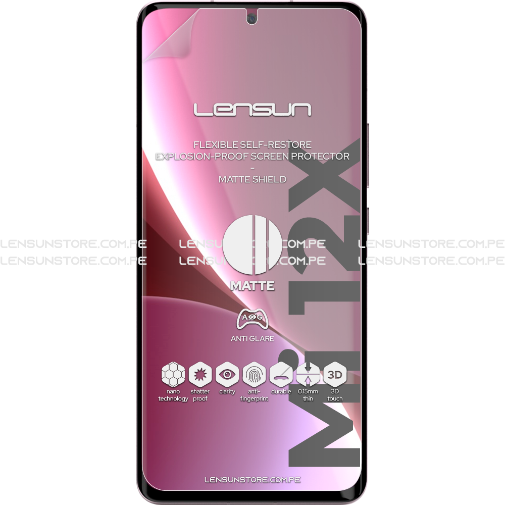 Lensun 360 Selfrestore Shield Protector de Pantalla Completa Xiaomi Re