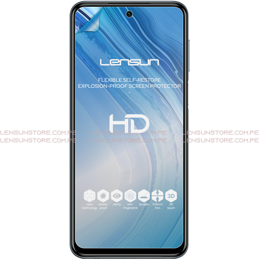 Protector de Pantalla Lensun HD Xiaomi Redmi Note 9 Pro