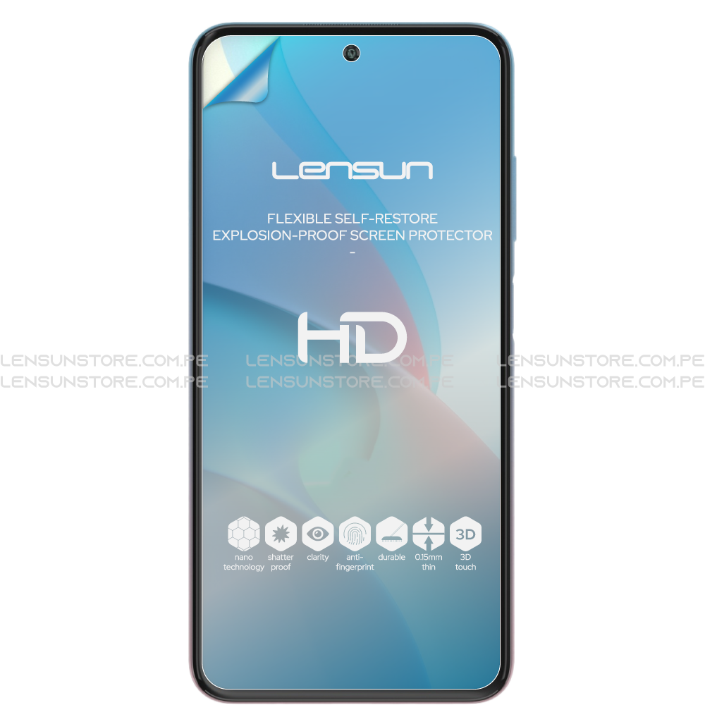Lensun Protector de Pantalla Xiaomi Redmi Note 9  5G
