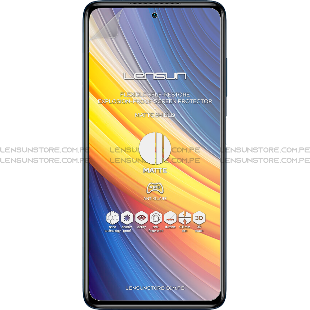 Protector de Pantalla Mate Anti-reflejo - Xiaomi Poco X3