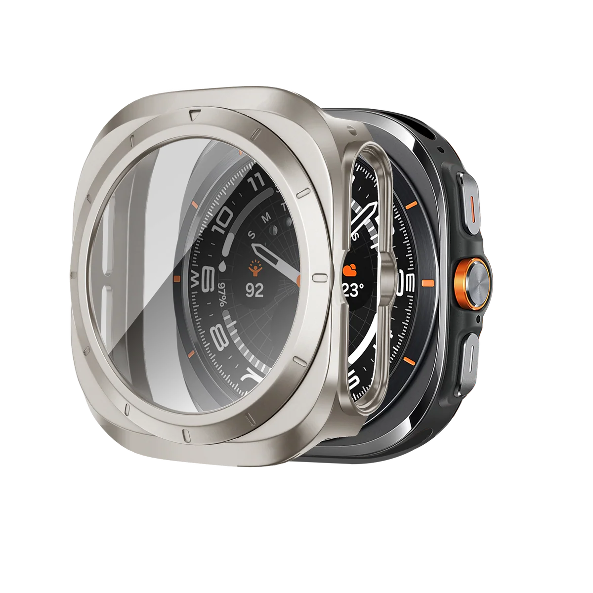 Case Rígido con Vidrio  Samsung Galaxy Watch Ultra (47mm)