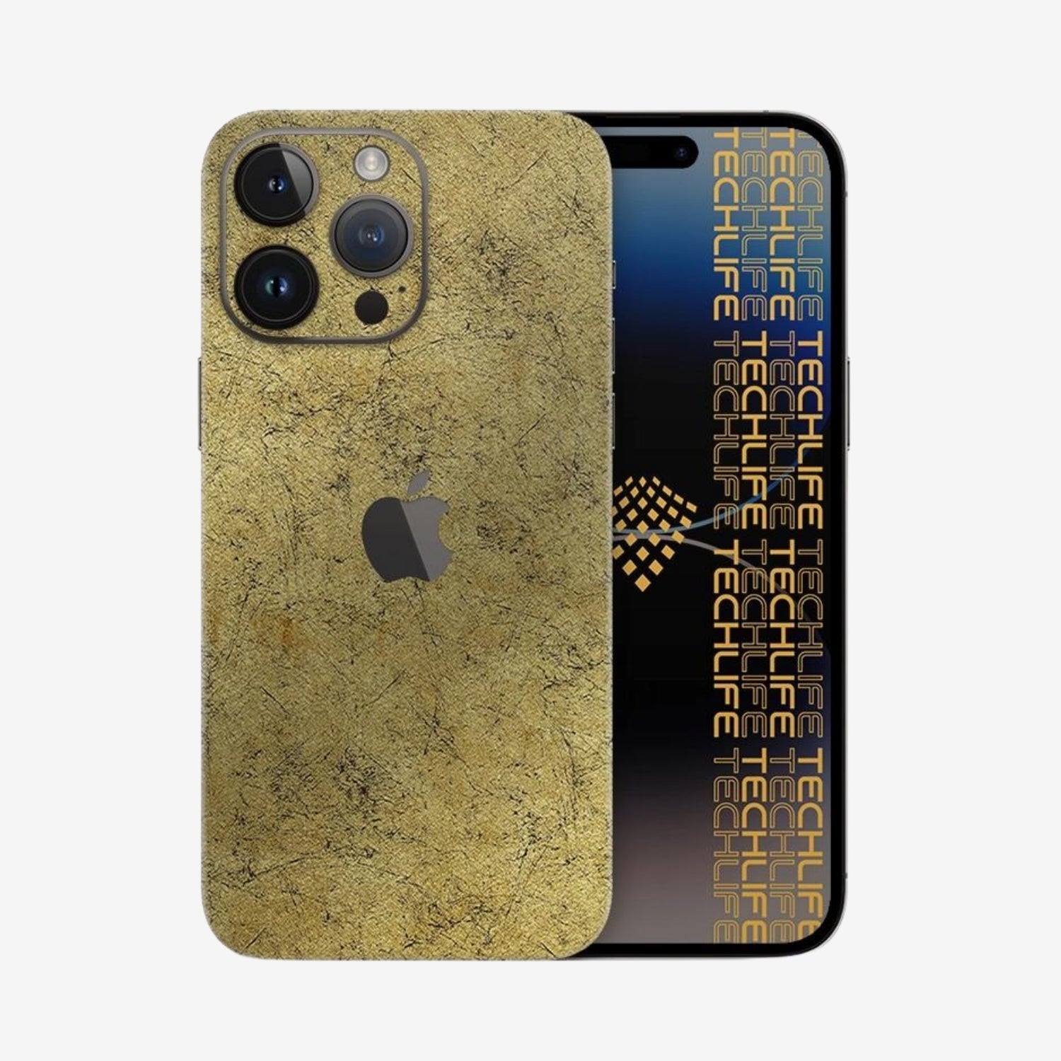 Skin Premium Metal Brass iPhone 14 Pro Max