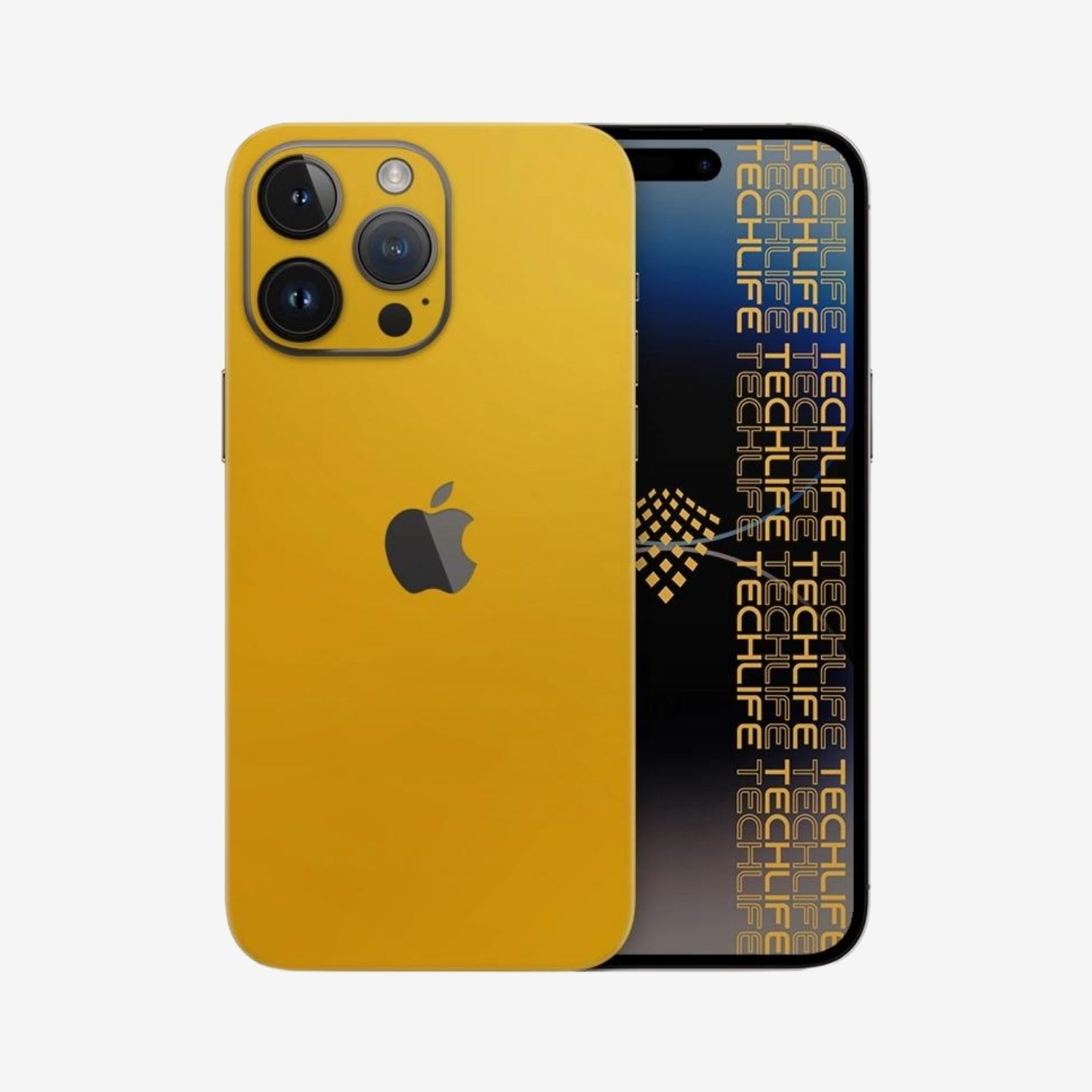 Skin Premium Color Amarillo Brillante iPhone 14 Pro Max
