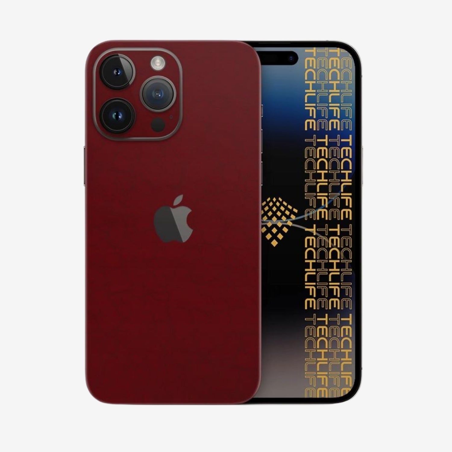 Skin Premium Cocodrilo Rojo iPhone 14 Pro