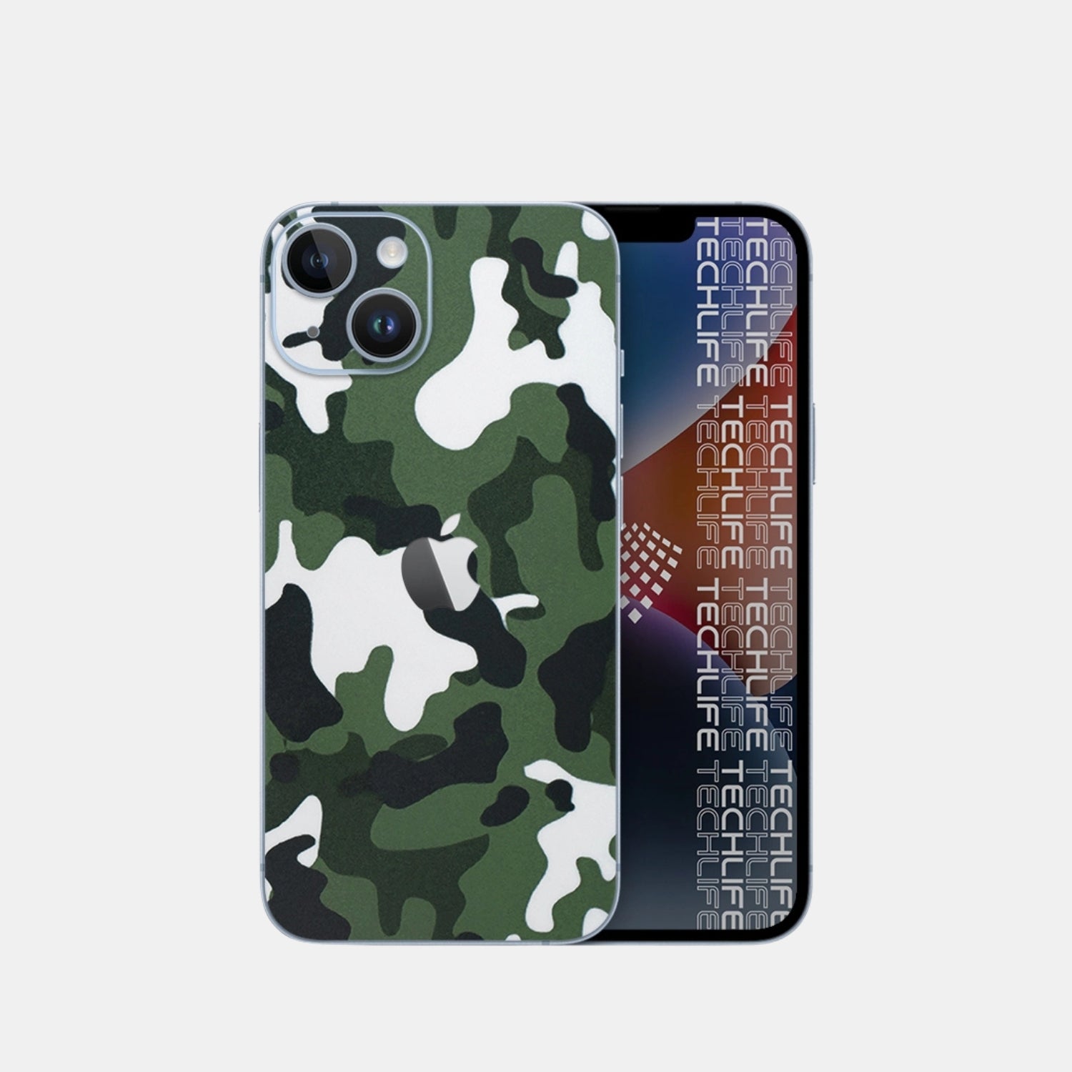 Skin Silver Camuflado Trendy iPhone 13