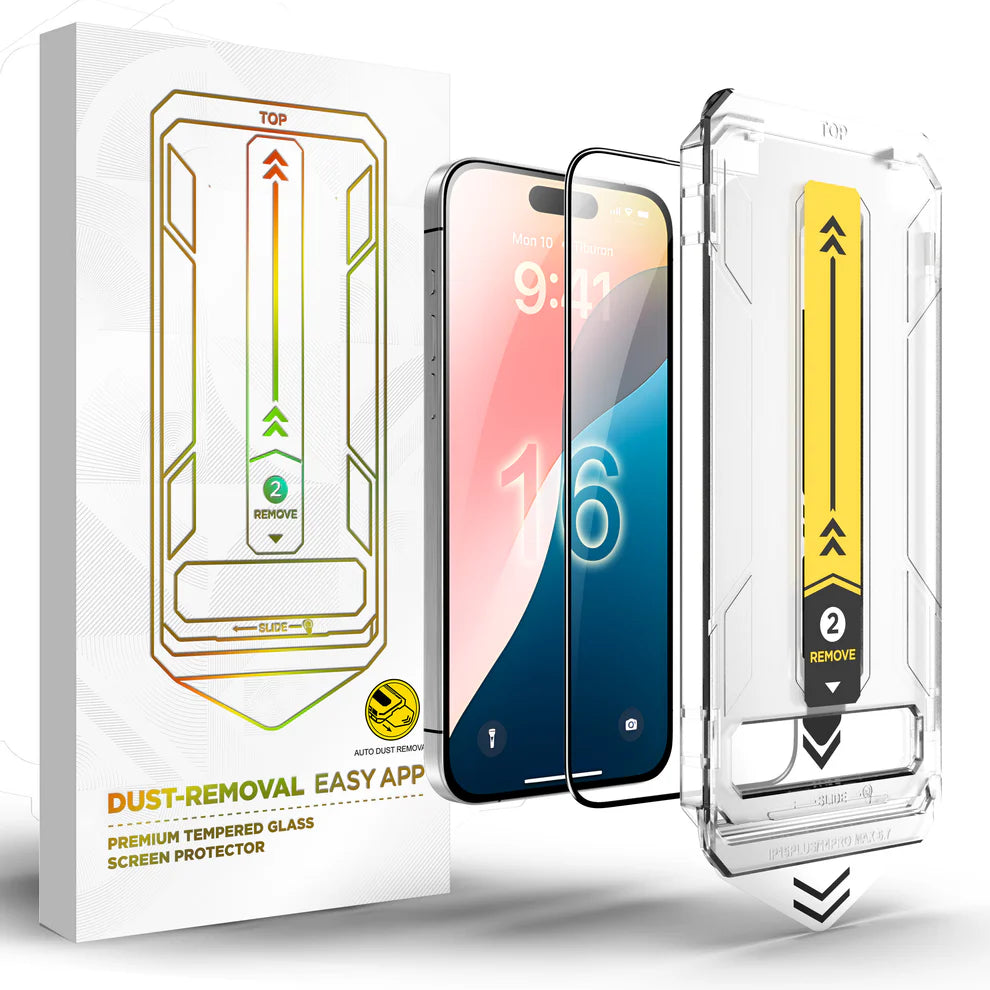 Protector de Pantalla  Vidrio Templado 9H - iPhone 16 Pro Max 1pc