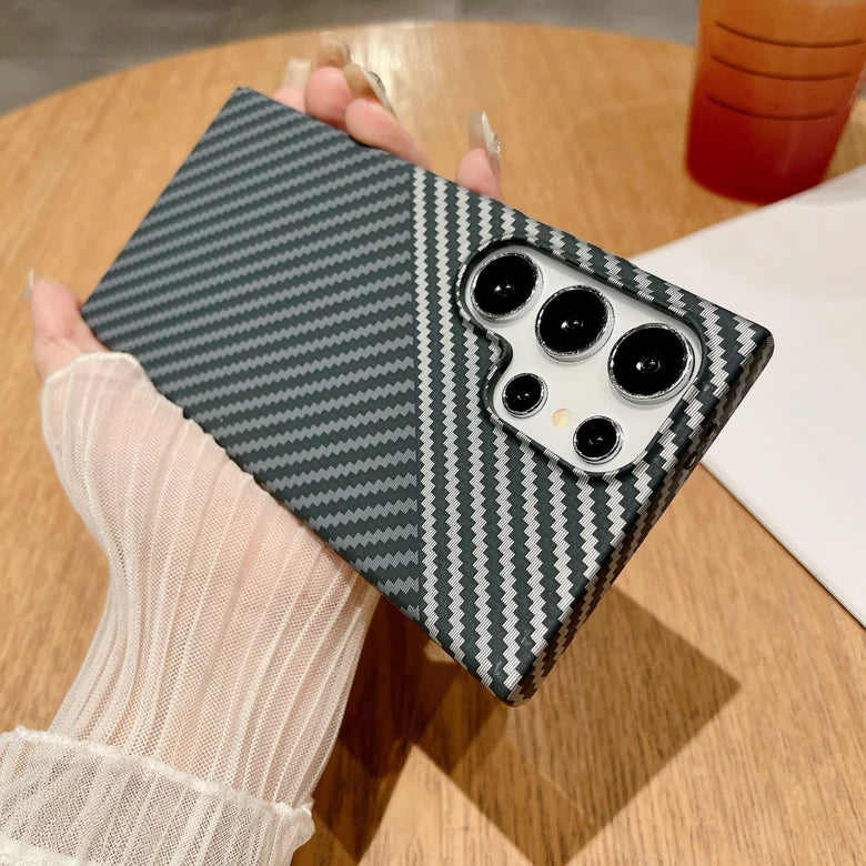 Case con Diseño de Carbono Slim  Galaxy A17