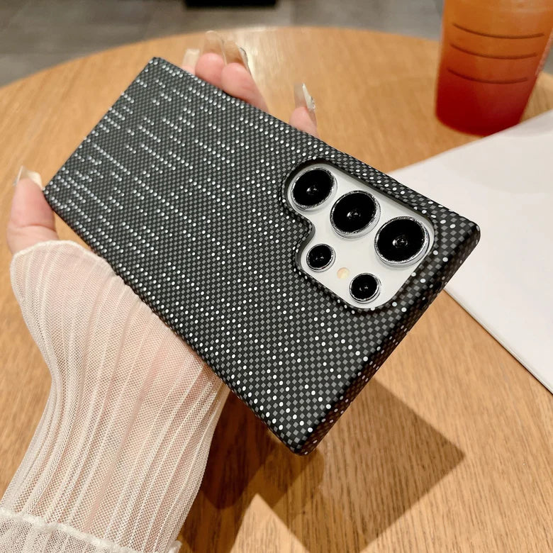 Case con Diseño de Carbono Slim  Galaxy A17