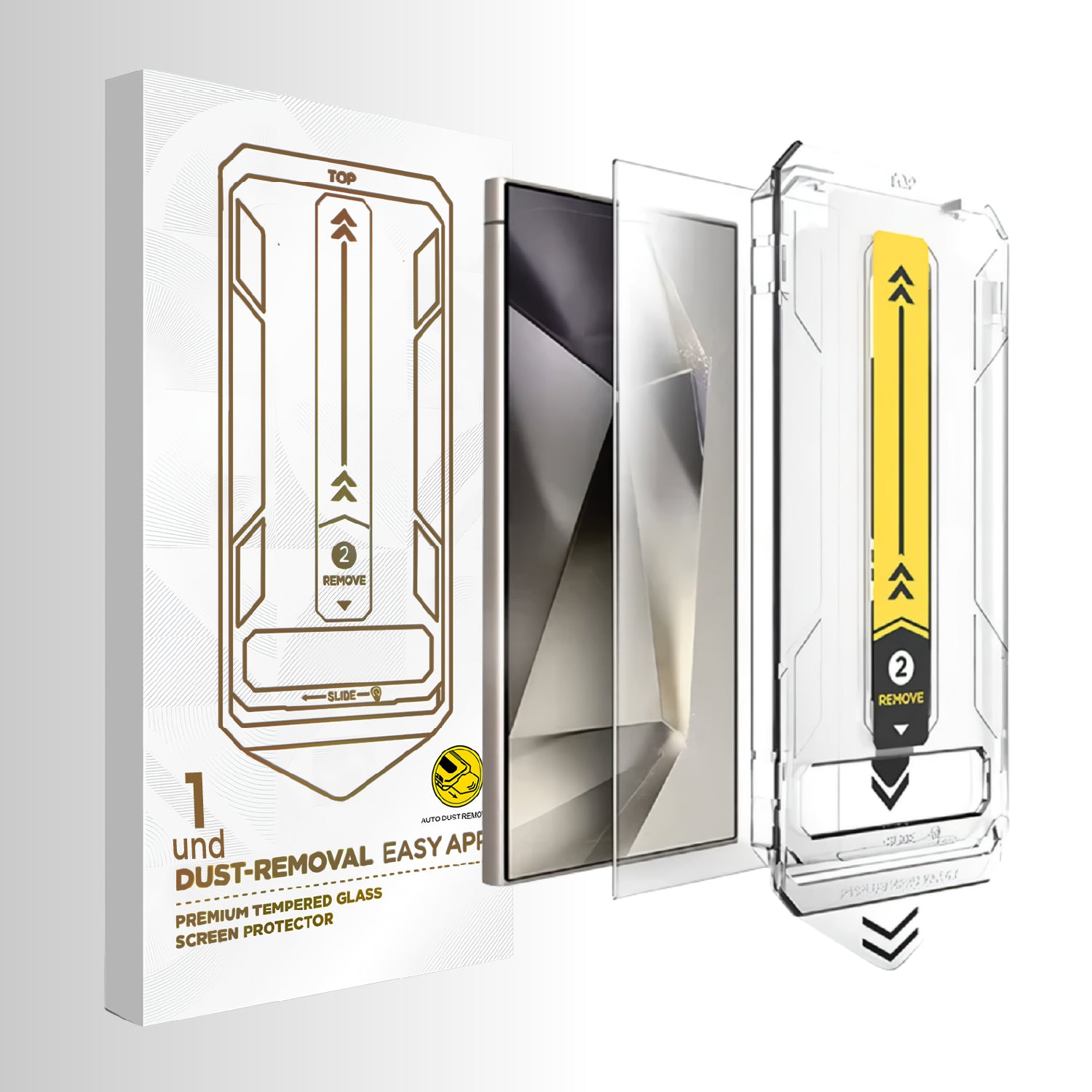 Protector de Pantalla + Vidrio Templado 9H - Galaxy S24 Ultra