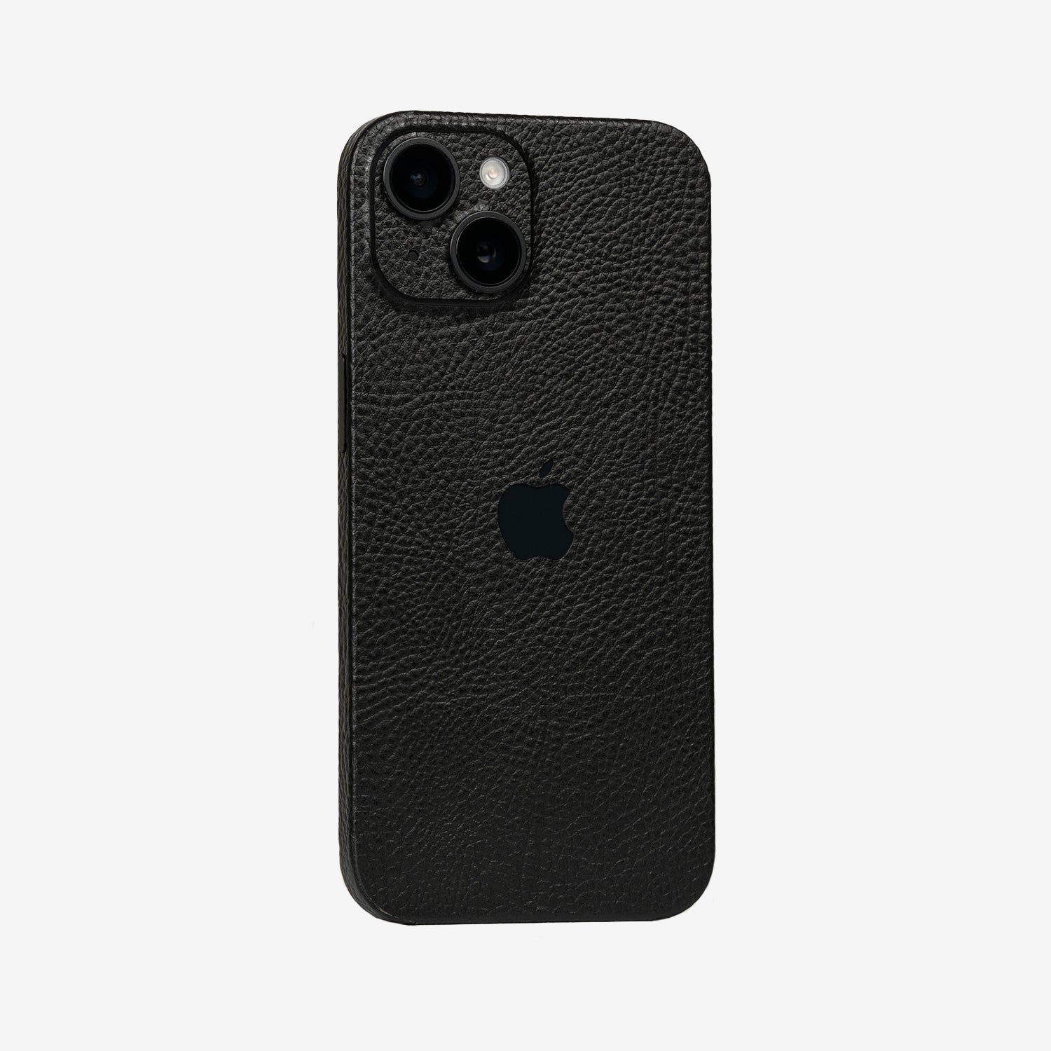 Skin Premium Cuero Real Negro iPhone 14