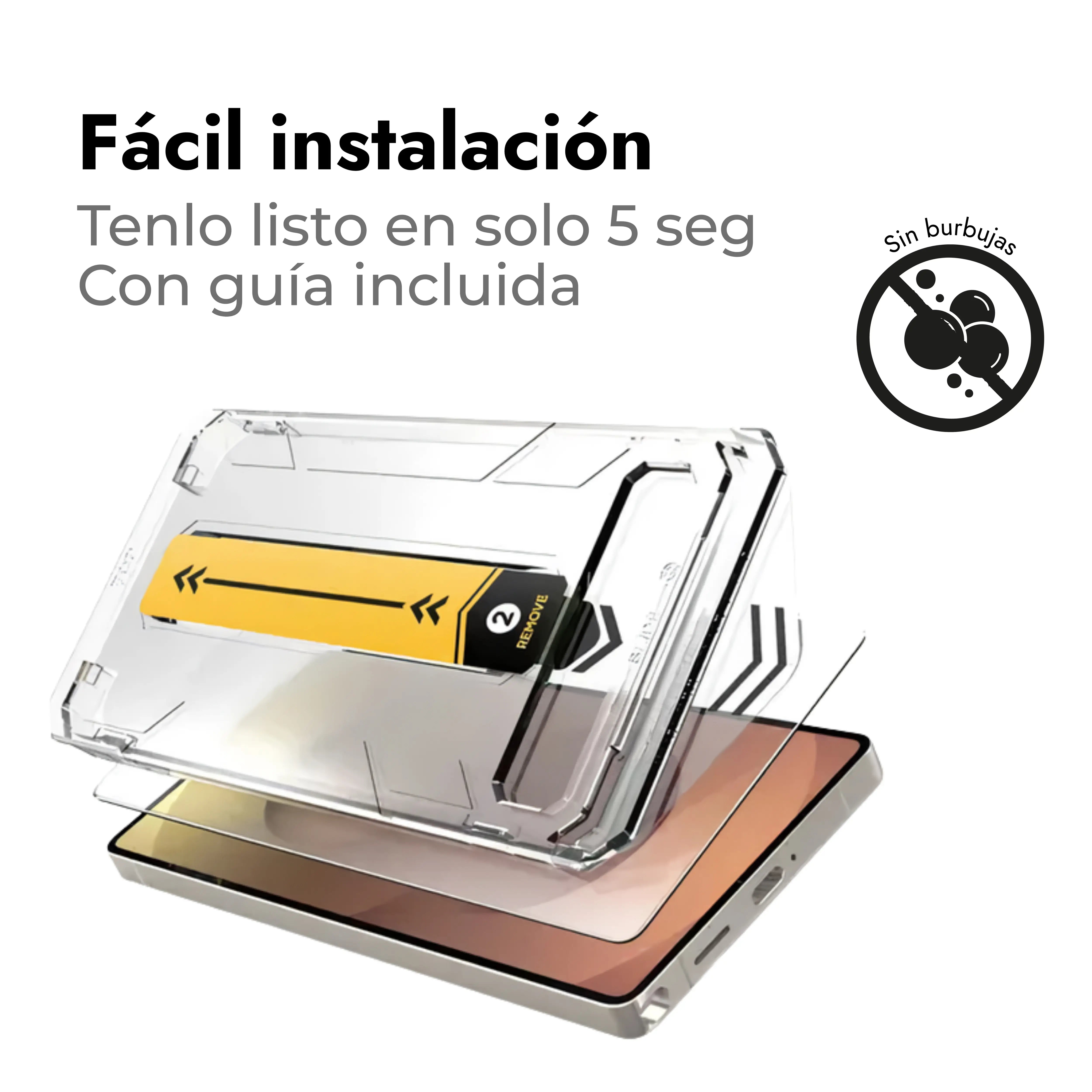 Protector de Pantalla + Vidrio Templado 9H - Galaxy S25 Ultra ( 1 UND )