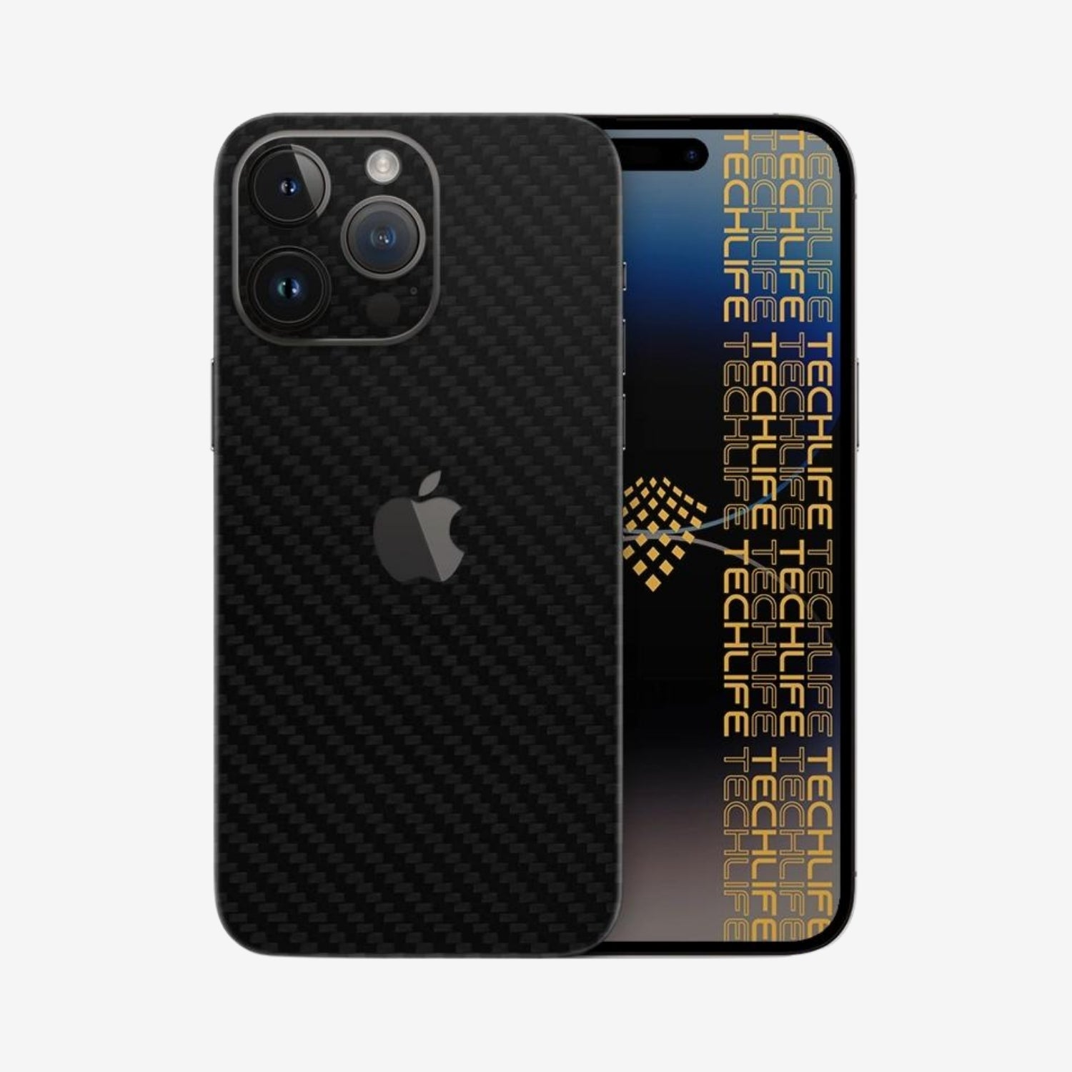 Skin Premium Carbono Negro iPhone 14 Pro Max