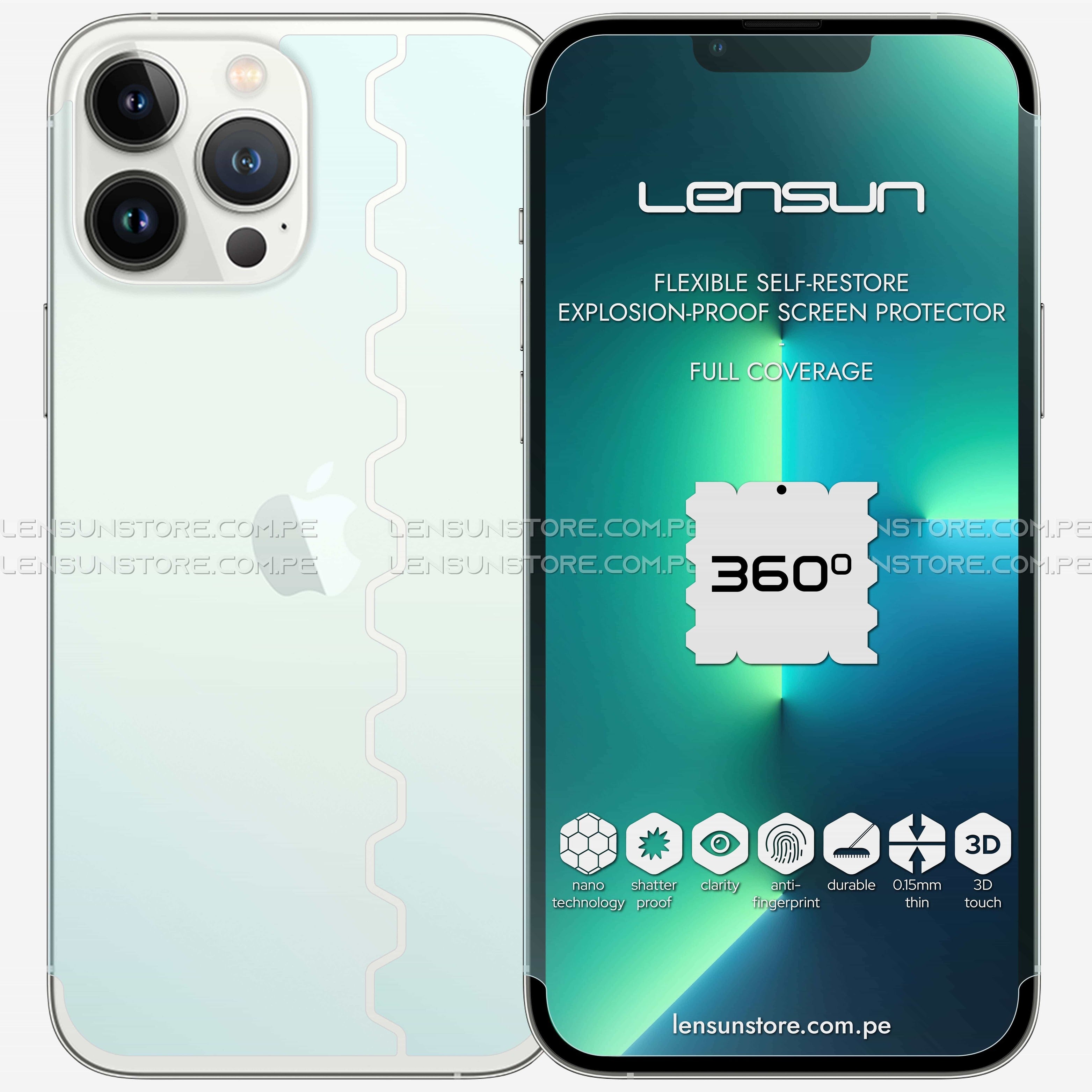 Lensun Protector 360° para iPhone 13 Pro Max