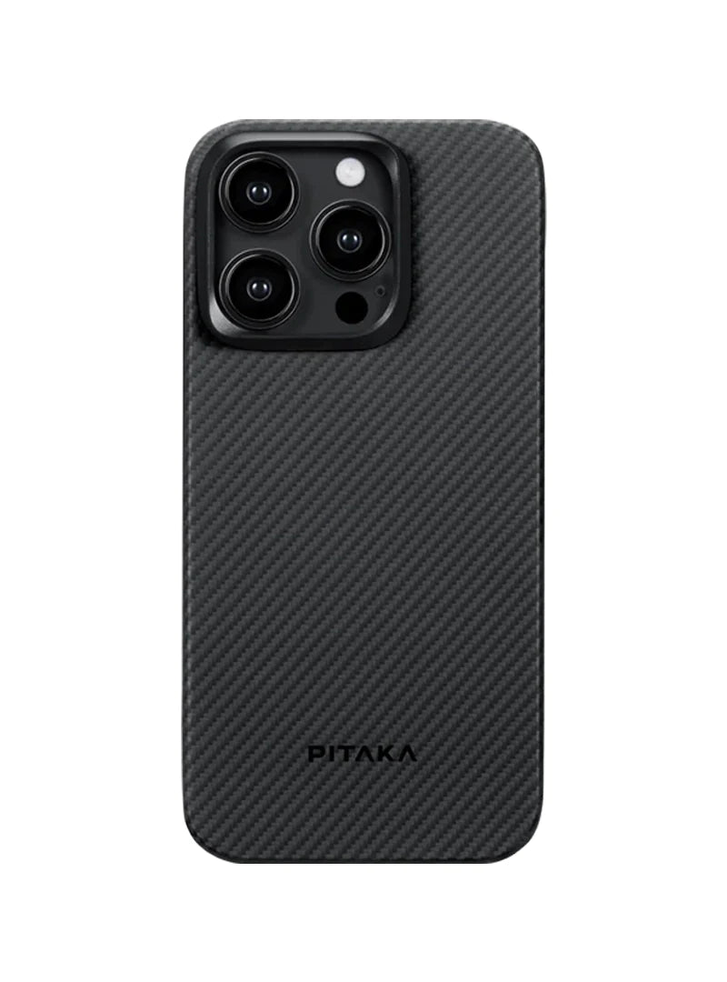 MagEZ Case 4 para iPhone 15 - 600D Black/Grey (Twill)
