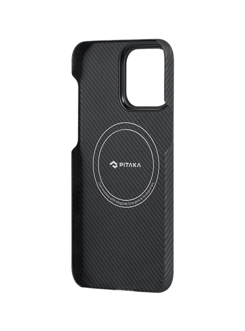 MagEZ Case 4 para iPhone 15 Plus - 600D Black/Grey (Twill)