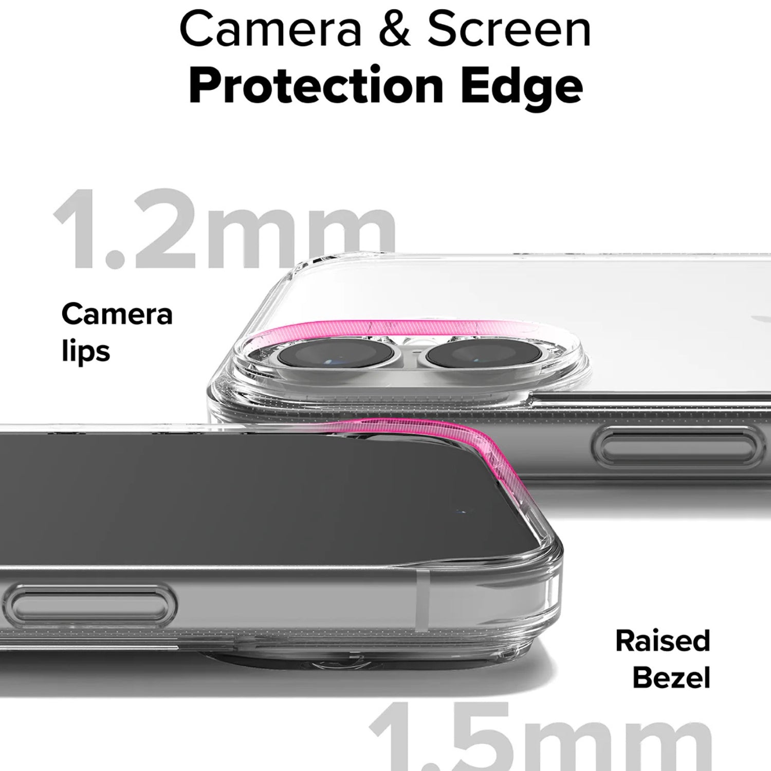 Case Ringke Transparente Fusion iPhone 16 Plus