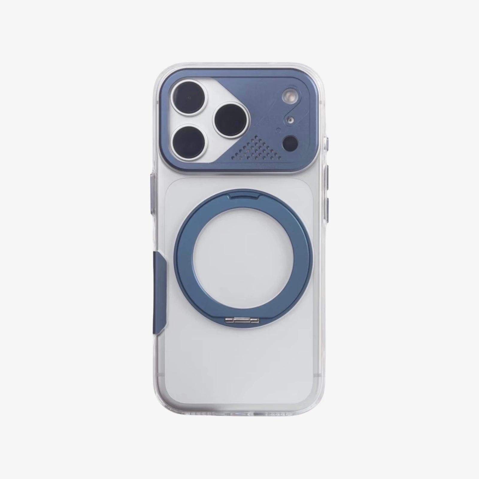 Case Trasnparente Zero Yellow Stand  iPhone 17 Pro Max (Magsafe)