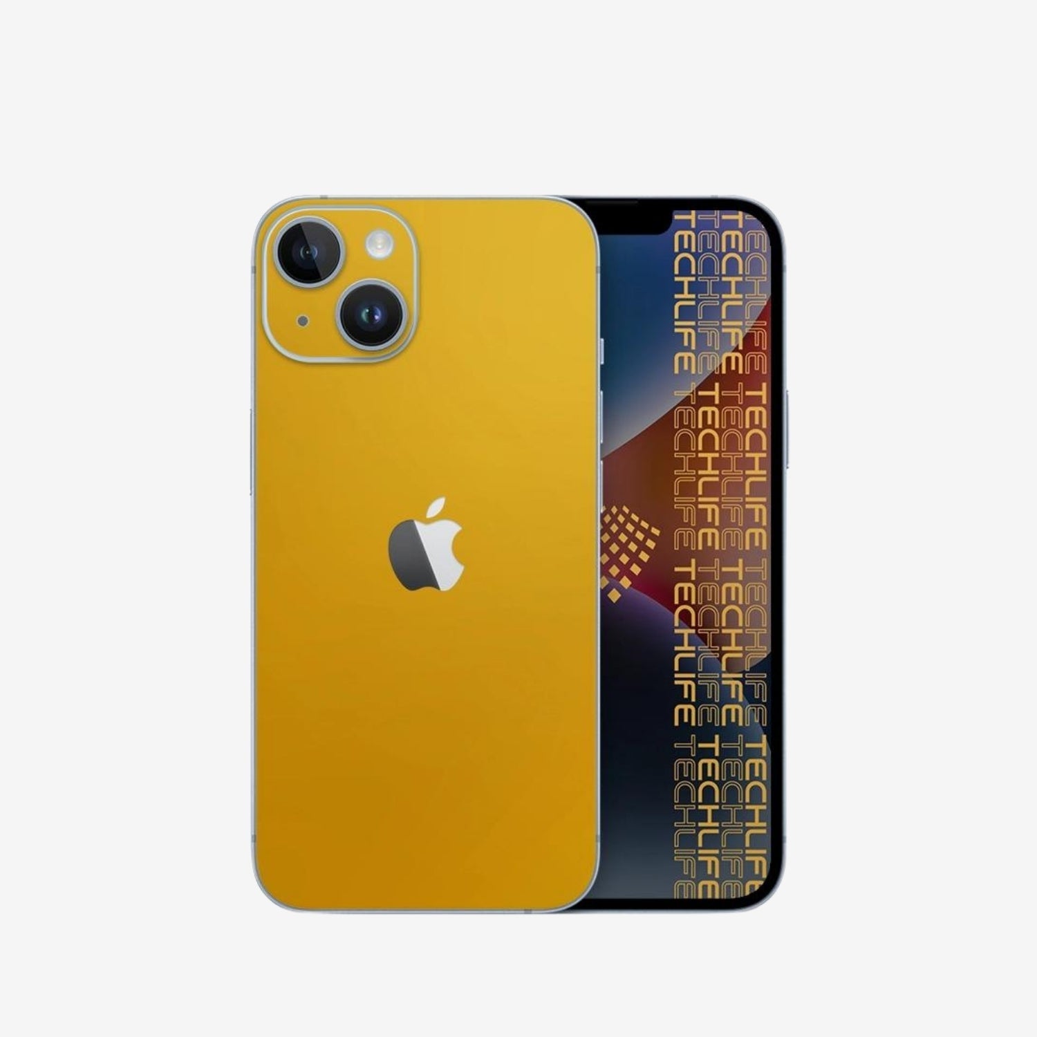 Skin Premium Color Amarillo Brillante iPhone 13 Mini