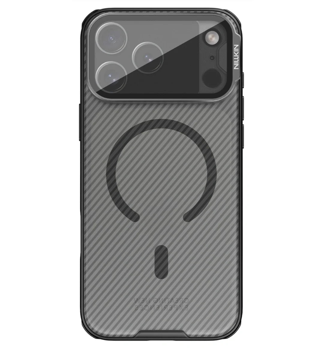 Case Nillkin CamShield CamPro  - iPhone 17 Pro Max ( Lente Transparente Oscuro )  (Magsafe)