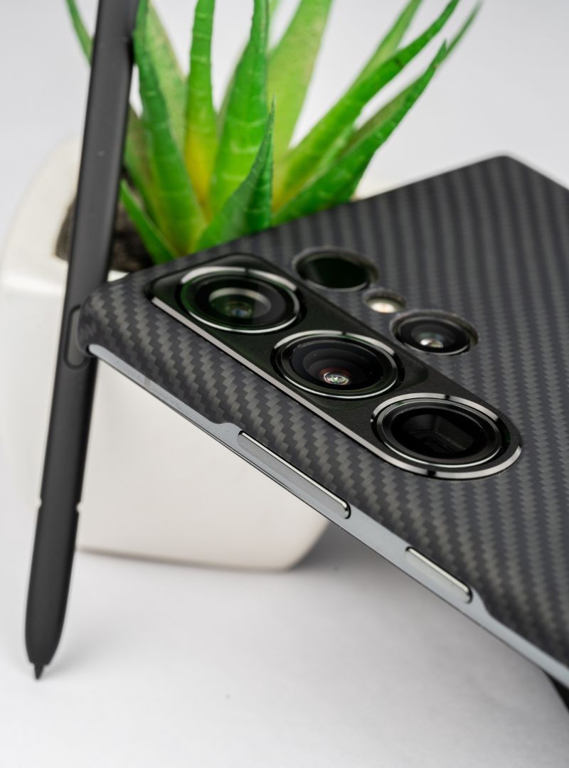 Case Pitaka MagEZ 3 Black/Grey (Twill) Samsung Galaxy S23 Ultra